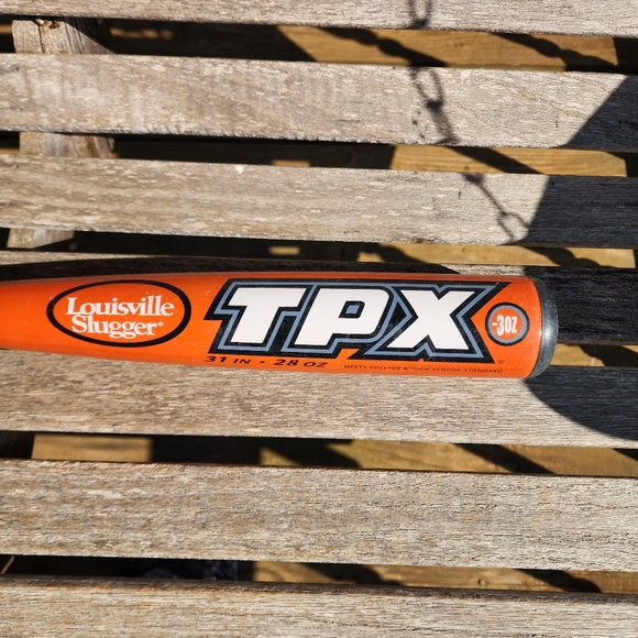 Baseball Louisville Slugger CB750 TPX Omaha 31" 28oz. (-3 ) 2 5/8" Barrell. - Picture 13 of 16